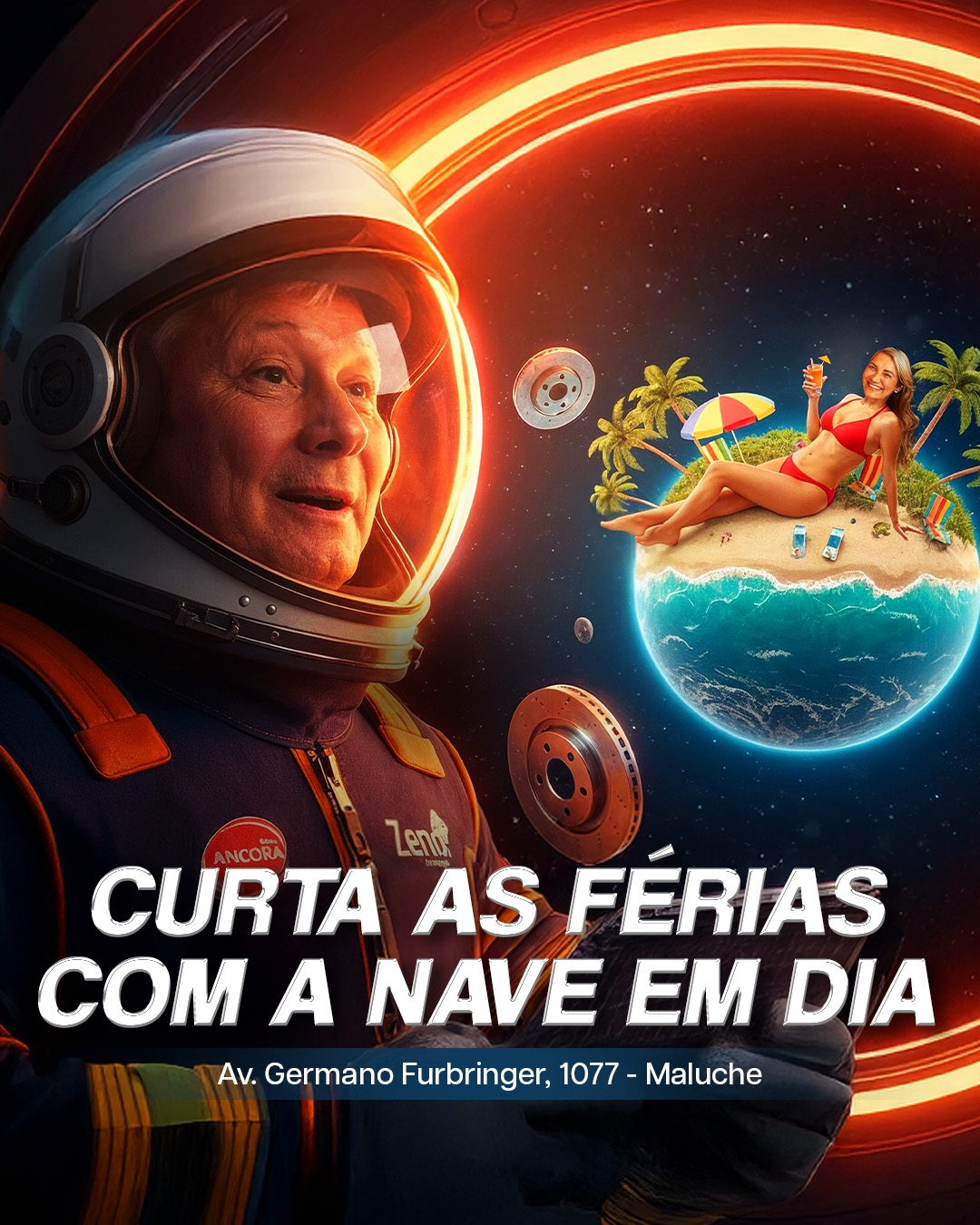 Artes feitas com IA estamparam a Nova Campanha da Zeno 1