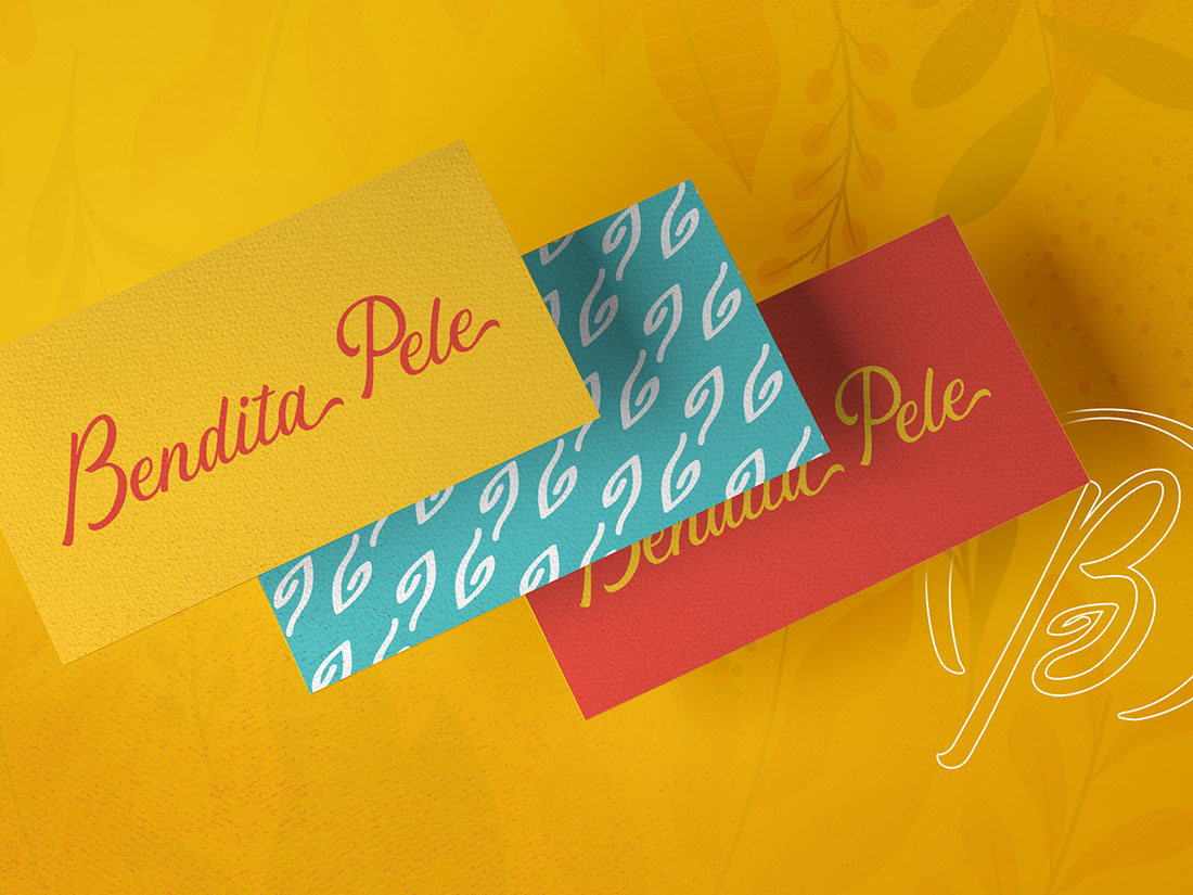 Criação de Logotipo para Bendita Pele 5