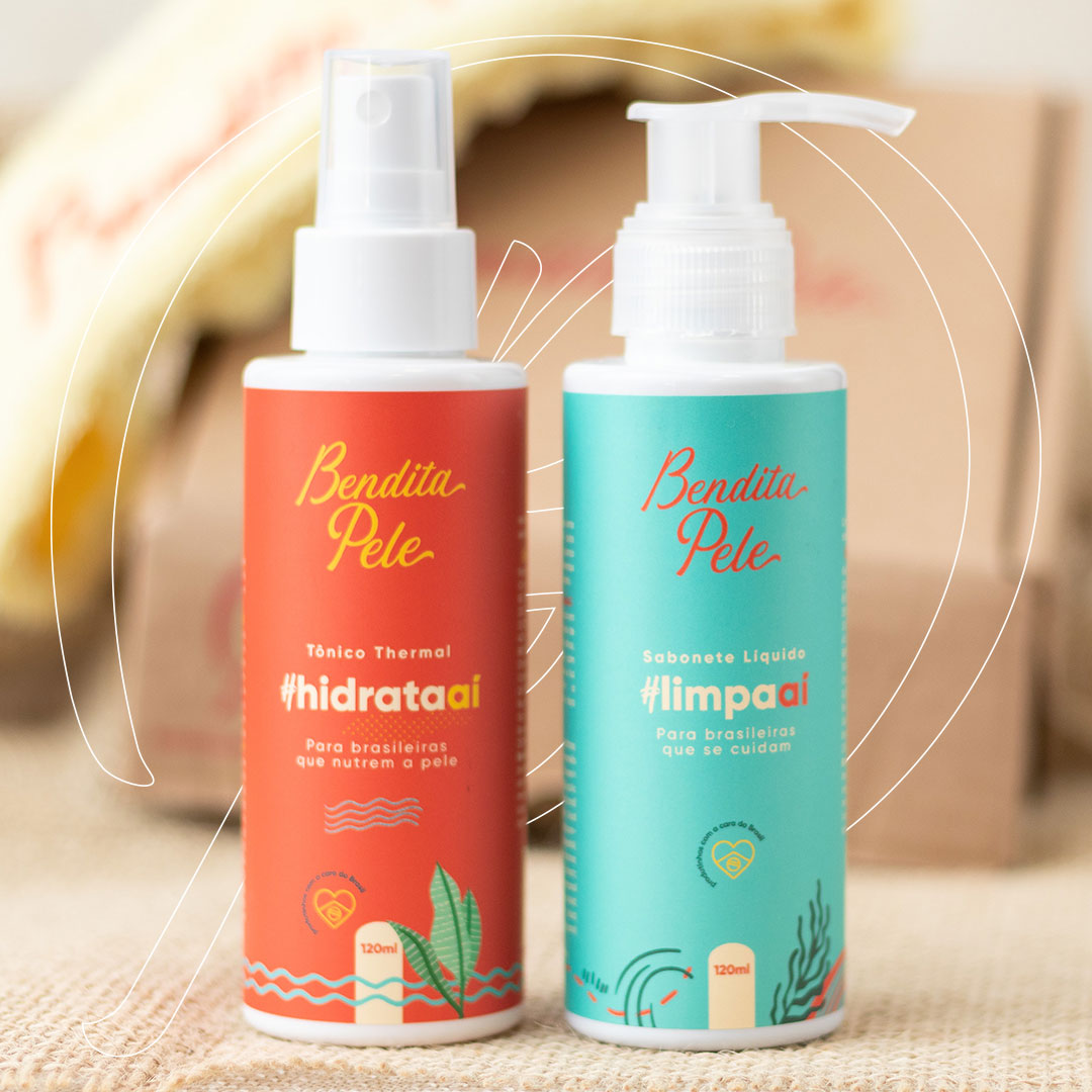 Rótulos para Cosméticos Bendita Pele 2