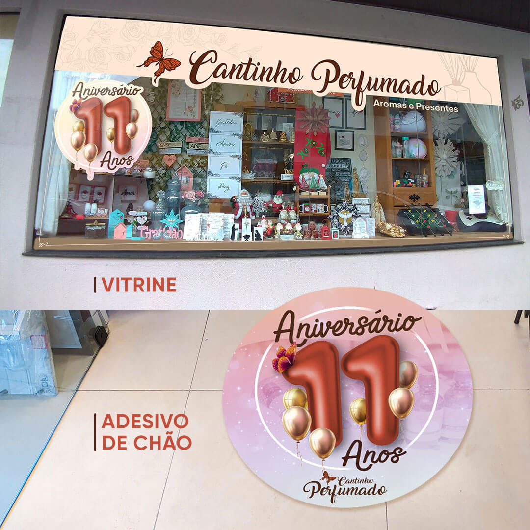 Aniversário 11 anos Cantinho Perfumado 3