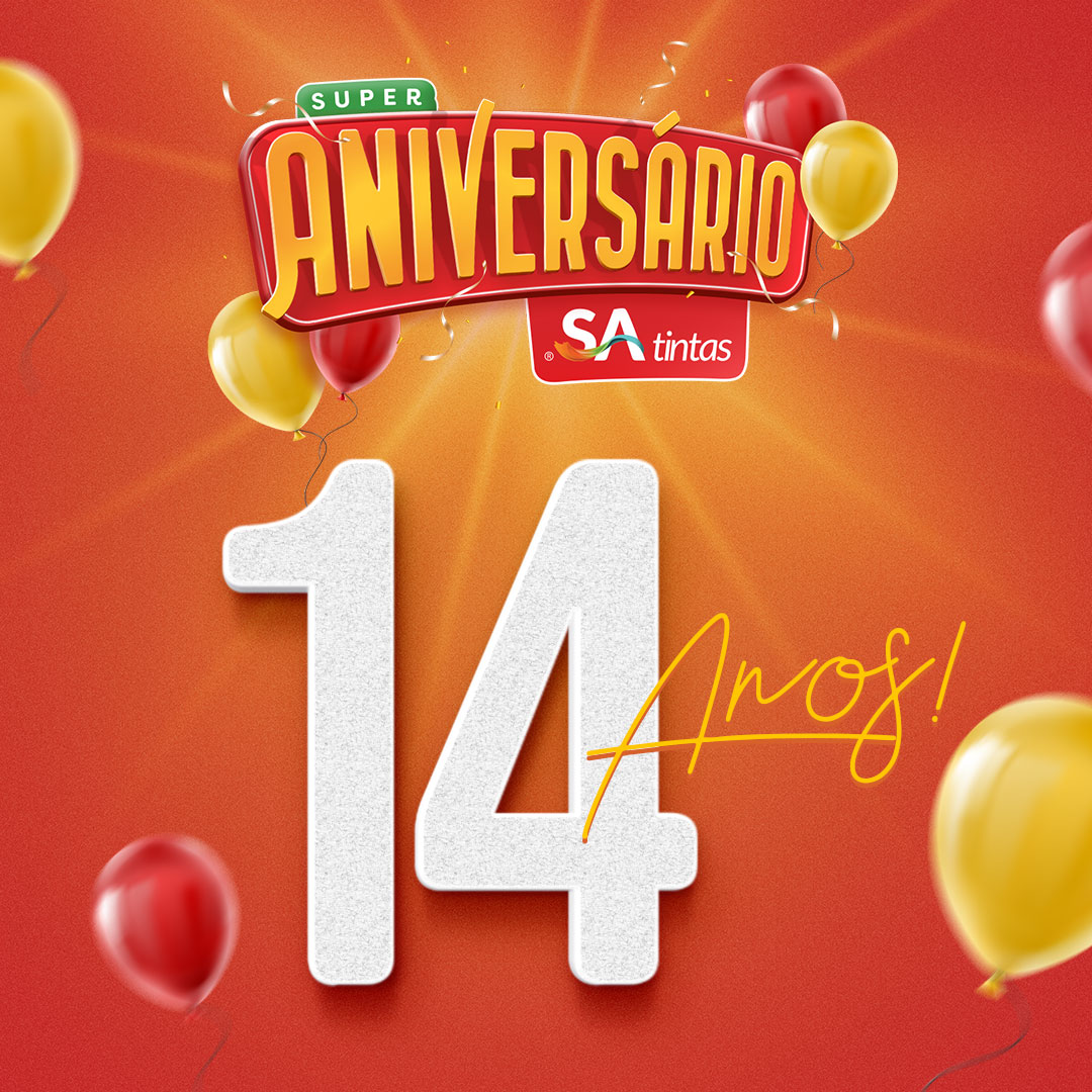 Super Aniversário SA Comércio de Tintas 7