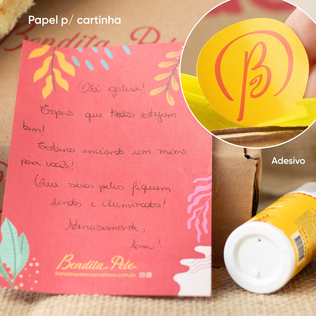 Rótulos para Cosméticos Bendita Pele 5