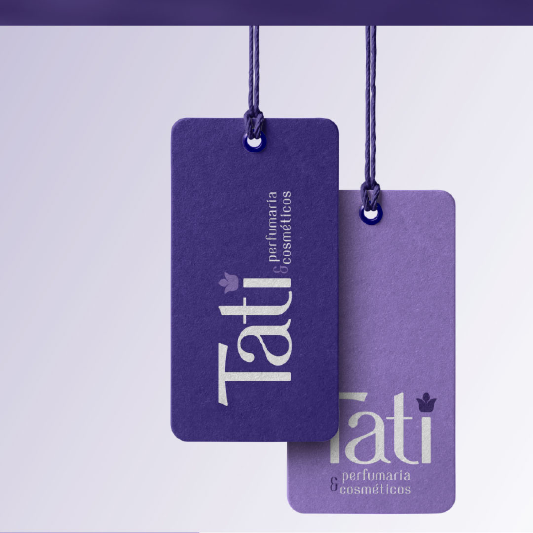 Logotipo Tati Perfumaria & Cosméticos 3
