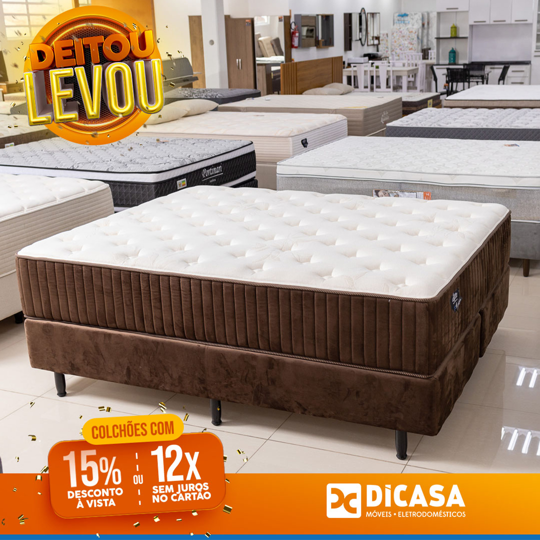 Promoção de Colchões na Loja Dicasa em Brusque 2