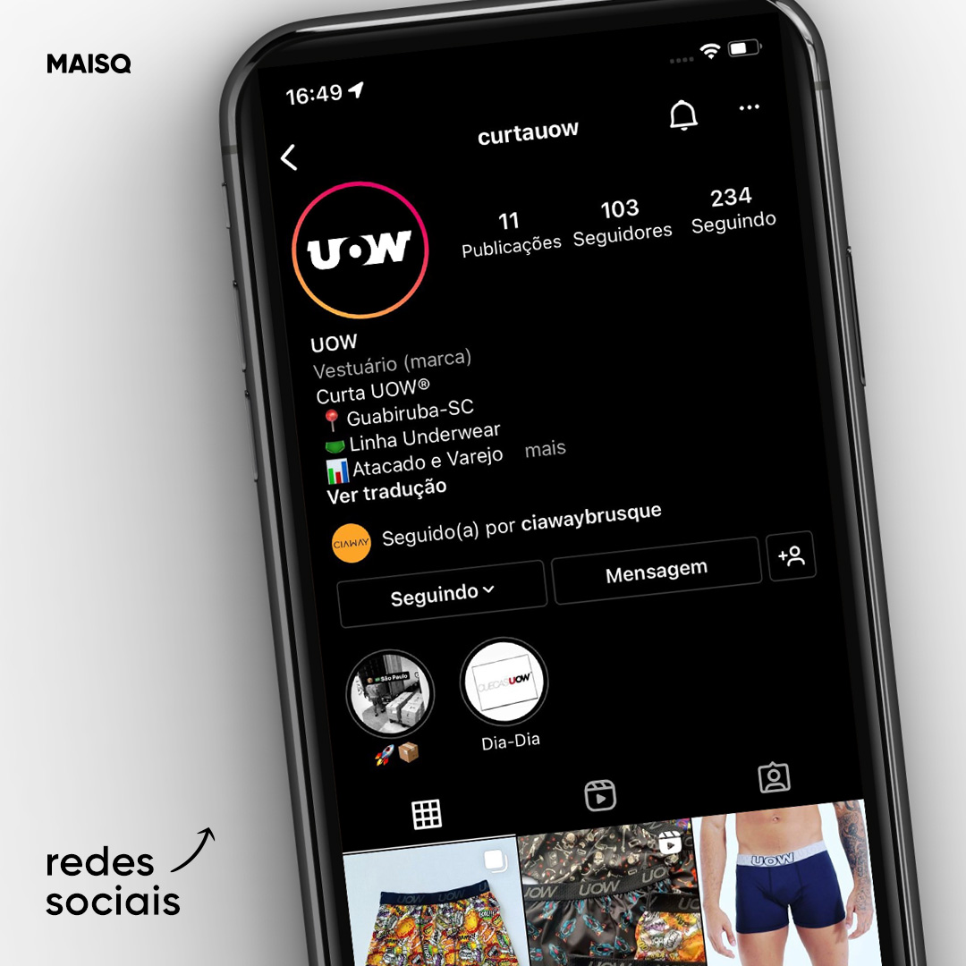 Identidade Visual para Cuecas UOW 8