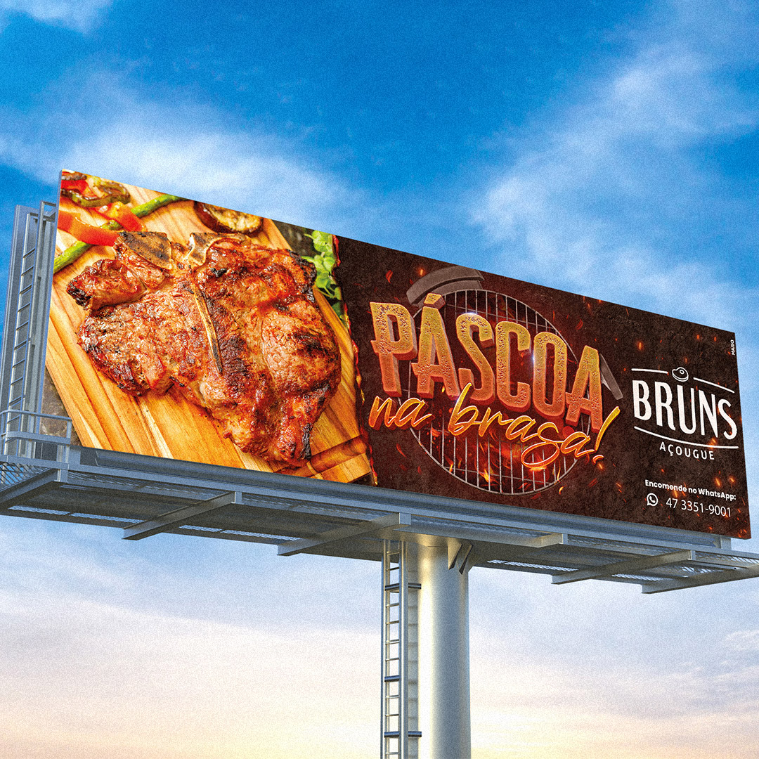 Campanha de Páscoa Açougue Bruns 2023 1