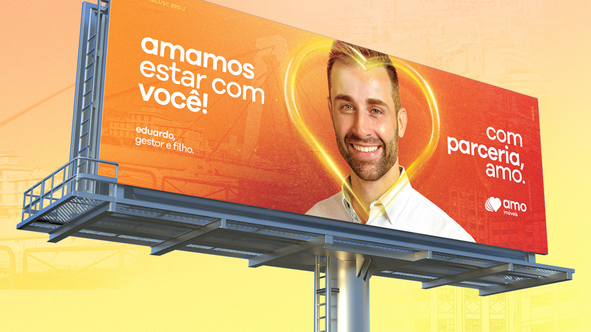 Fotos Profissionais e Criação de Artes para Outdoor da Imobiliária AMO 6